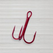 Гачки трійники Siweida Carbon Hooks Red, 30шт/уп, № 3/0